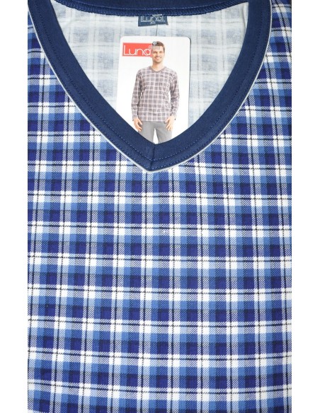 Piżama męska długi rękaw 3xl, Luna 795