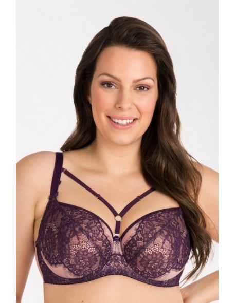 K801 bra-soft-big violet Gorsenia