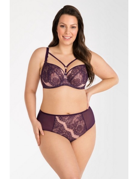 K801 bra-soft-big violet Gorsenia