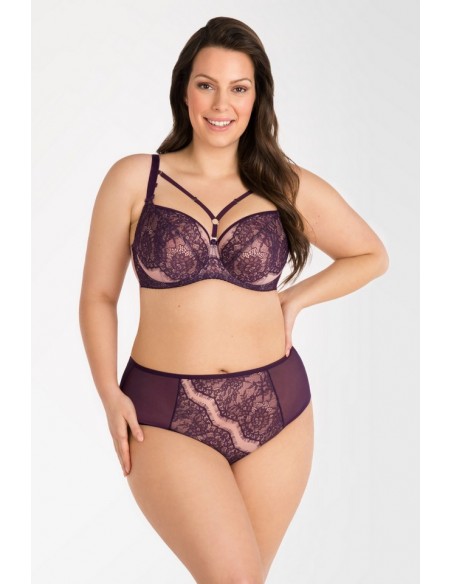 K801 bra-soft-big violet Gorsenia