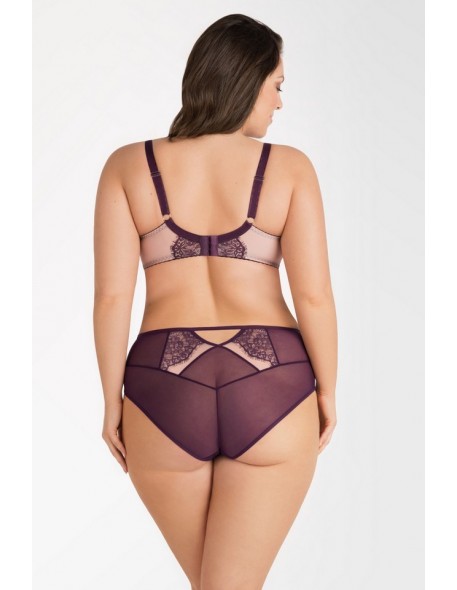 K801 biustonosz-miękki-big violet Gorsenia