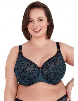 Bra SEMI-SOFT ADALINE maxi 1213 TURQUOISE, Gaia 2