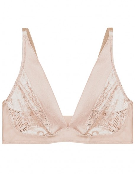 Biustonosz koronkowy Bez Fiszbin Triumph Vivid...