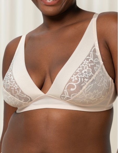 Biustonosz koronkowy Bez Fiszbin Triumph Vivid Spotlight N X