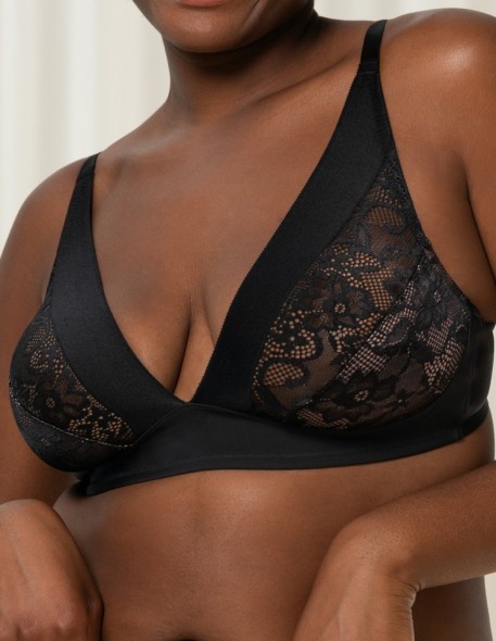 Biustonosz koronkowy Bez Fiszbin Triumph Vivid...