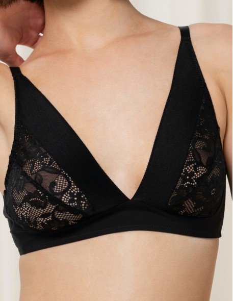 Biustonosz koronkowy Bez Fiszbin Triumph Vivid...
