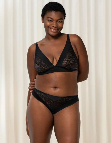 Biustonosz koronkowy Bez Fiszbin Triumph Vivid...