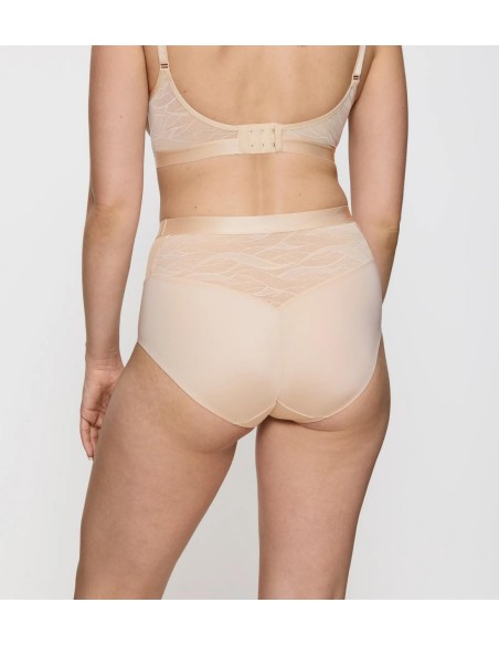 Majtki z wysokim stanem Triumph Airy Sensation Maxi nude beige