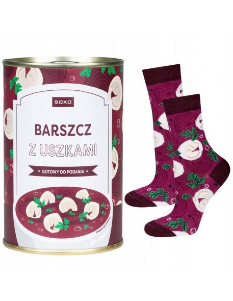 SOCKS BARSZCZ With USZK. In PUSZCE WOMEN'S Soxo