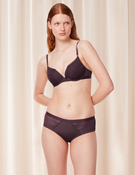 Biustonosz Koronkowy Push Up Triumph Aura...