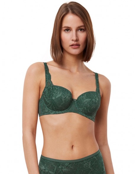 Padded Lace Bra Triumph Amourette Charm T Whp02 Smoky Green