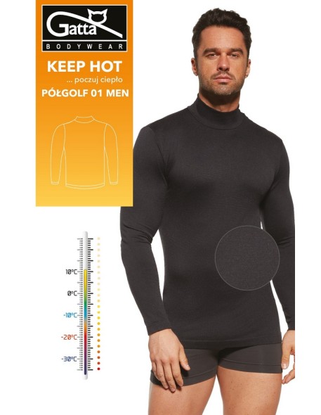 Półgolf 3080S Keep Hot Men 01 M-2XL Gatta