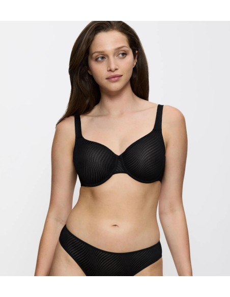 Biustonosz miękki Triumph Harmony Spotlight W01 czarny