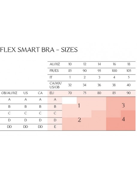 Bra padded without underwire Triumph Flex Smart...