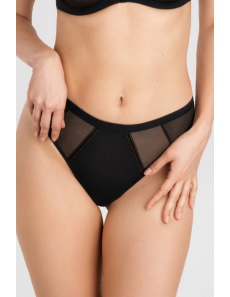 K826 thongs JUST black Gorsenia