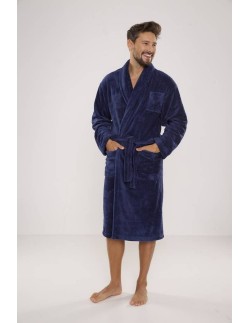 Szlafrok De Lafense 811 Plusz M-2XL męski Forex 2