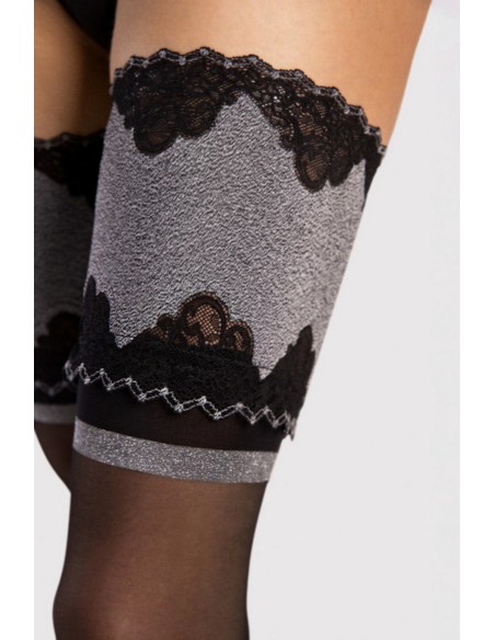 Belle epoque - stockings self-supporting 20 den Fiore