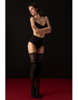 Notte - stockings self-supporting 40 den Fiore