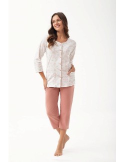 Pajamas 668 dł/r 3XL L24 women's rozpinana Luna