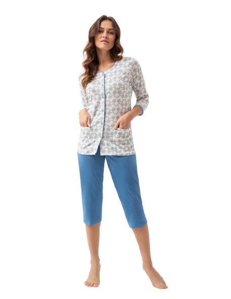 Pajamas 668 dł/r 3XL L24 women's rozpinana Luna