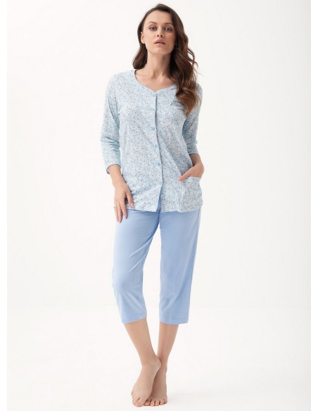 Pajamas 668 dł/r 3XL L24 women's rozpinana Luna