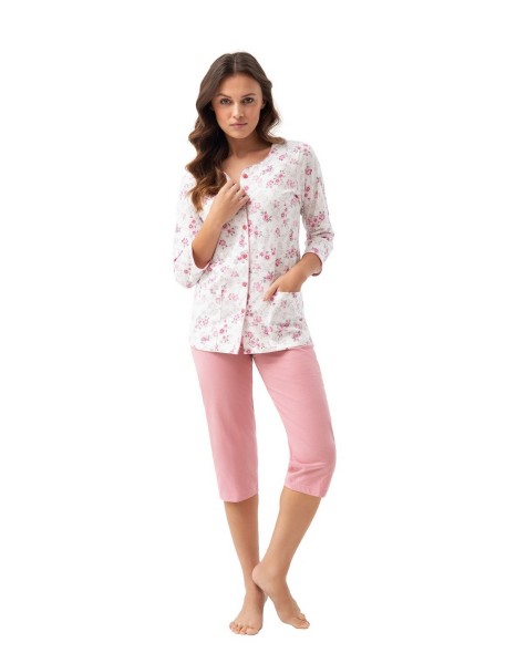 Pajamas 668 dł/r 3XL L24 women's rozpinana Luna