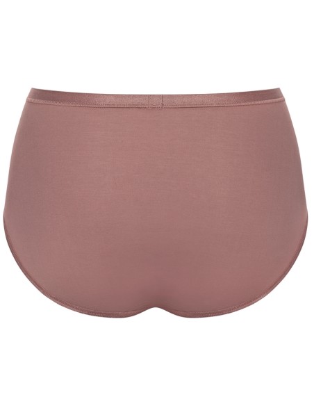 Panties with wysokim stanem Sloggi Romance Maxi mocca