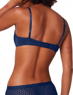 Biustonosz push up Triumph Aura Spotlight T WHU granatowy 2