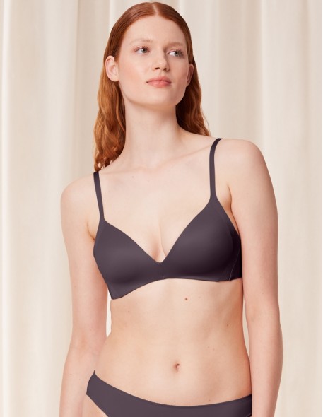 Padded bra Triumph Body Make-Up Soft Touch P Ex red bean