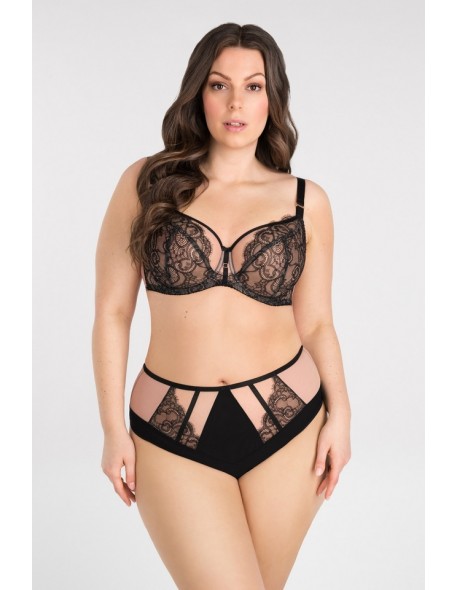 K834 bra SOFT black TO BLACK Gorsenia