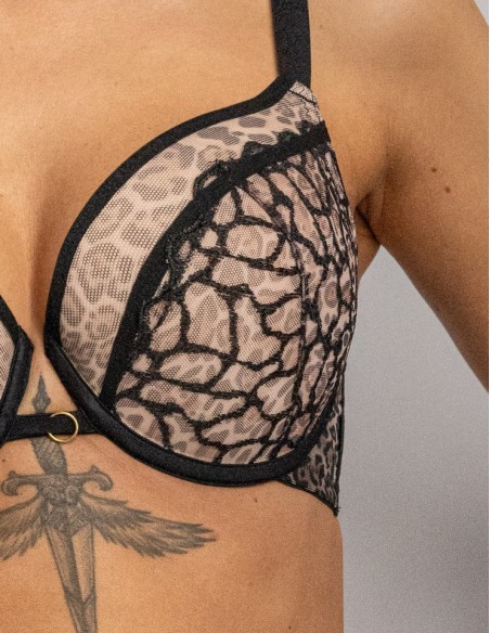 Biustonosz push up Krisline Panther brassiere-s-class