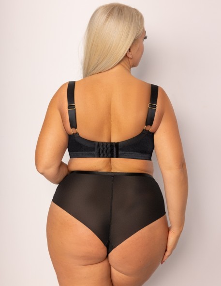 Bra soft half cup Krisline Panther