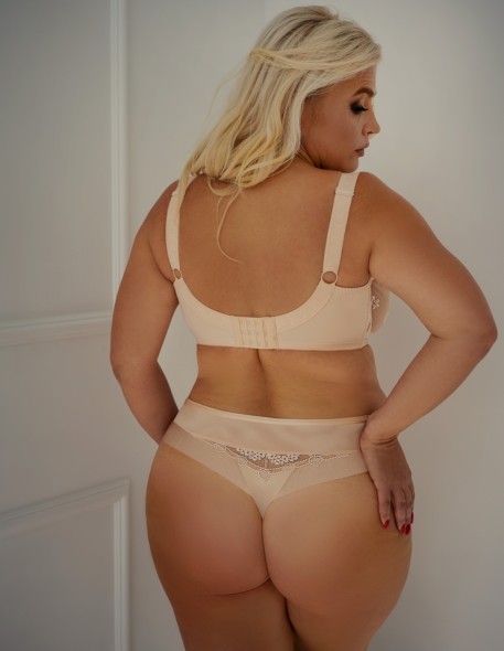 Bra soft beige Krisline Fortuna full-cup