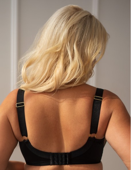 Bra soft black Krisline Fortuna full-cup