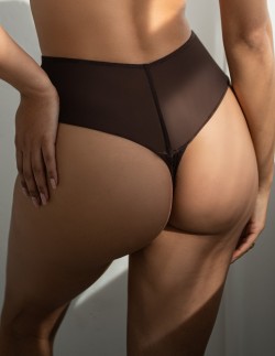 Majtki brazyliany wysoki stan Krisline Brownie 2