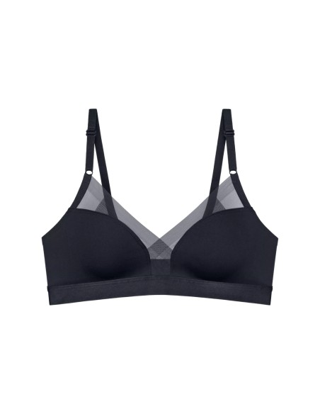 Biustonosz miękki bez fiszbin Triumph Shape Smart N czarny