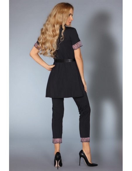 Dorothy piżama damska czarna, Livia Corsetti lc 90320 