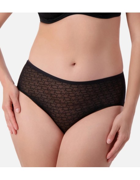 Majtki z wysokim stanem Triumph Signature Sheer...