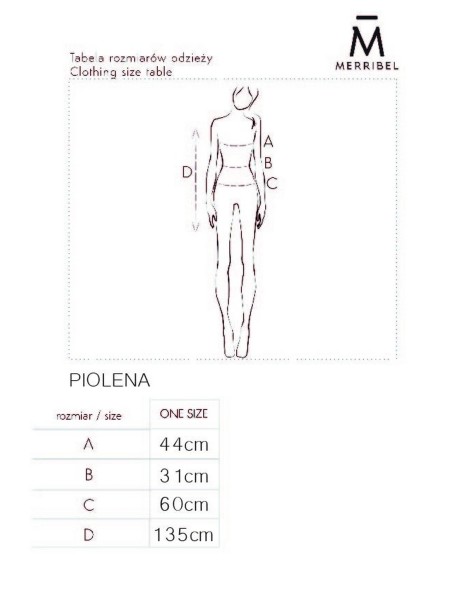 Dress piolena, Merribel