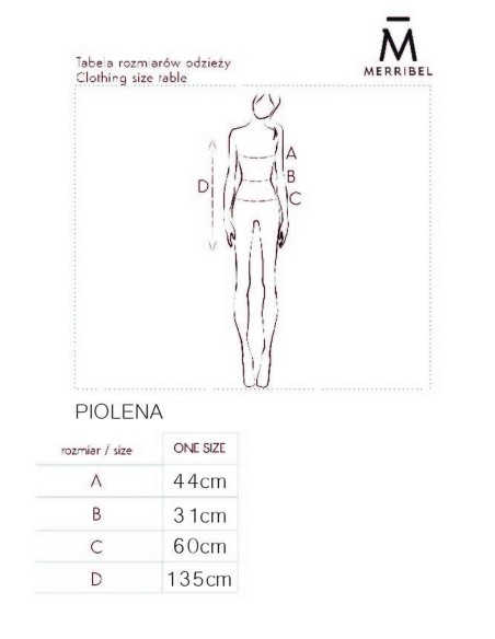 Dress piolena, Merribel