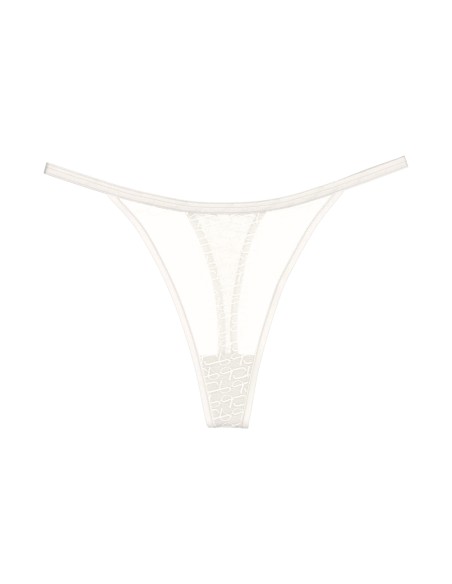 Figi Triumph Signature Sheer String ecru white