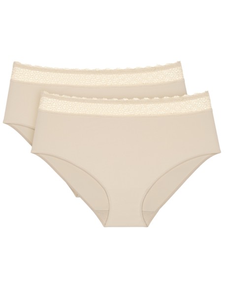 High waisted panties 2 Pack Triumph Feel Of Modal Midi 2P