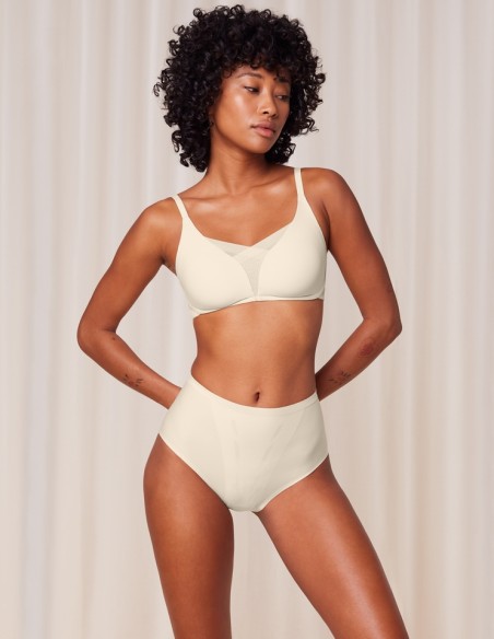 Panties seamless Triumph Shape Smart Maxi Kremowe
