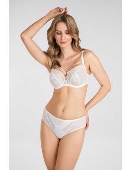 K849 bra-soft-big forever white Gorsenia