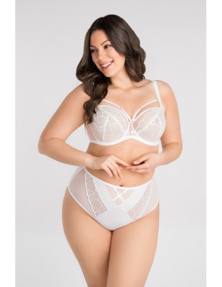 K849 bra-soft-big forever white Gorsenia
