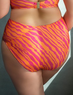 Figi kąpielowe damskie Z Wysokim Stanem Krisline Rio 2