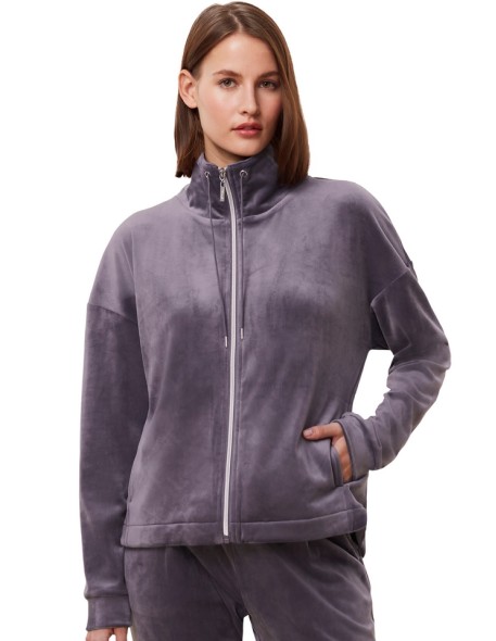 Bluza damska Triumph Cozy Comfort Velour Zip Jacket