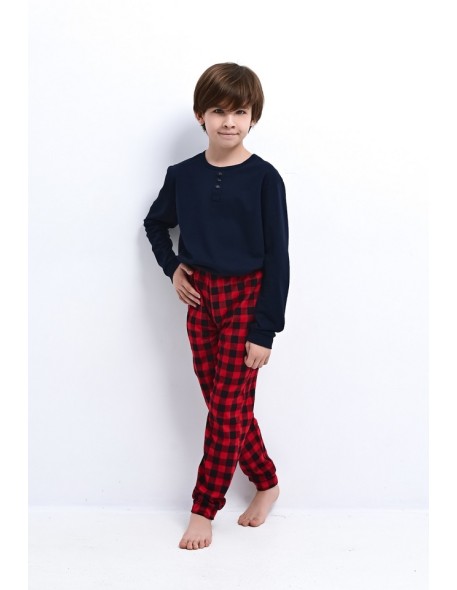 Pajamas Louie Kids Boy dł/r Christmas 134-152 Sensis