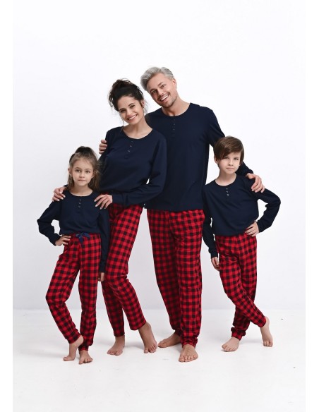 Pajamas Bonnie Kids Girls dł/r Christmas 110-128 Sensis