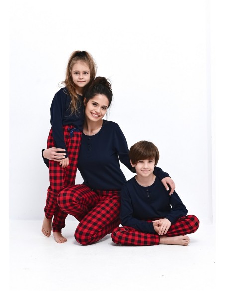 Pajamas Bonnie Kids Girls dł/r Christmas 110-128 Sensis